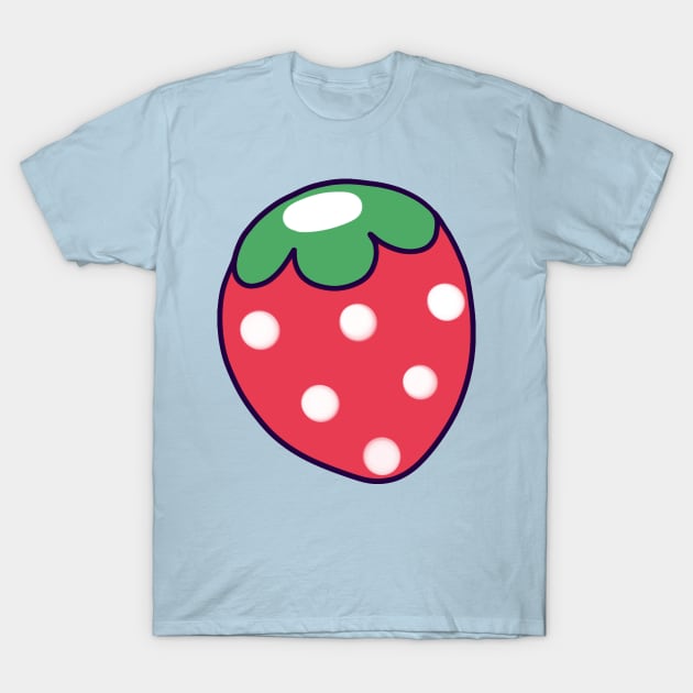 Simple Strawberry T-Shirt by saradaboru